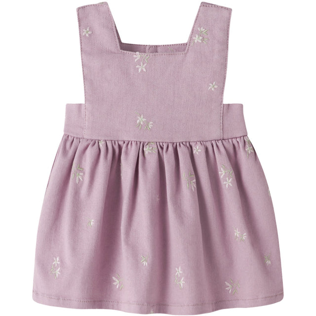 Name It Dawn Pink Flower Emb Nbfscarlet Twi Skirtall 5014-Yf