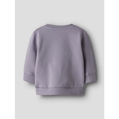 Name It Lavender Gray Nbftacathy Ls Sweat Bru