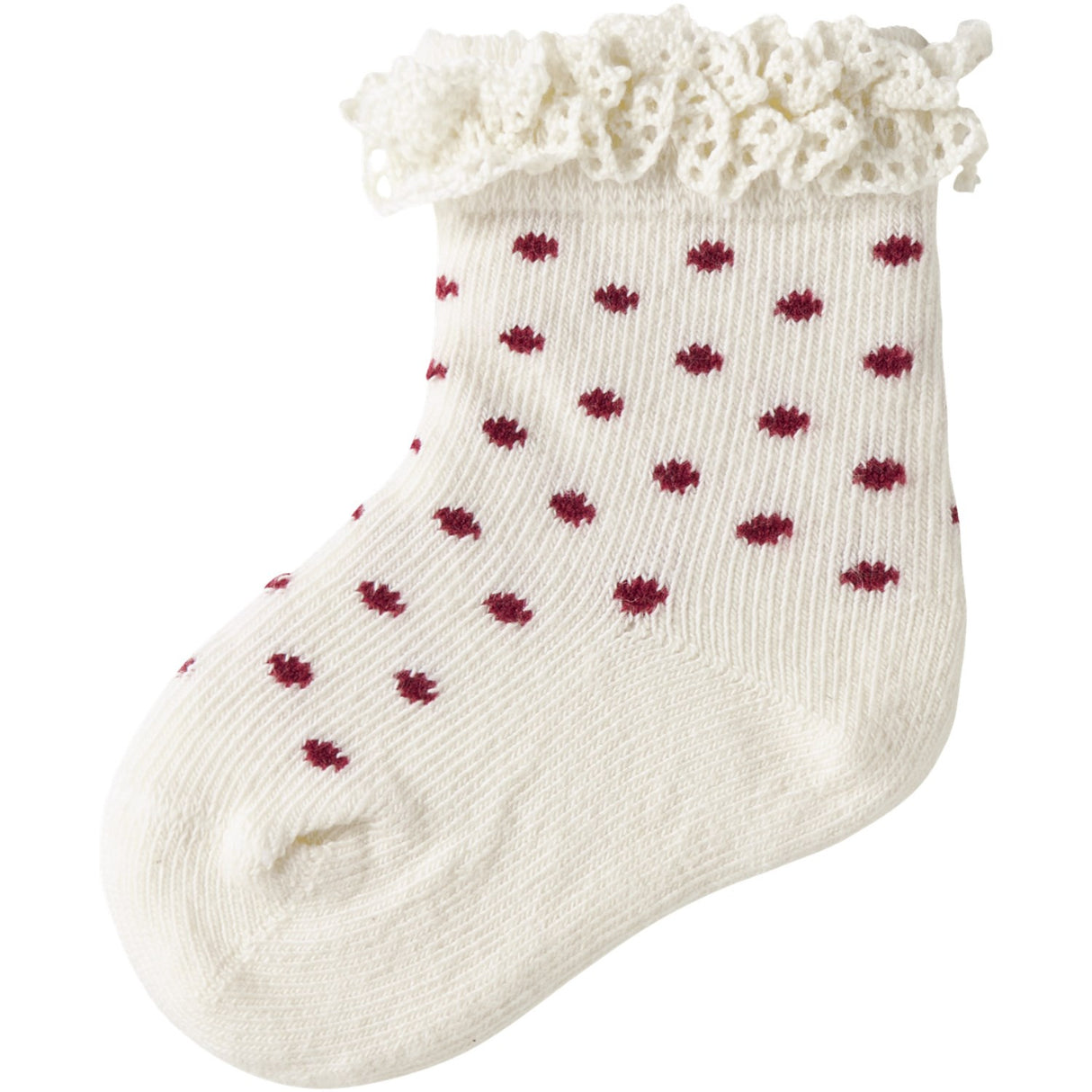 Name It Cloud Dancer Nbfbyra Strømper