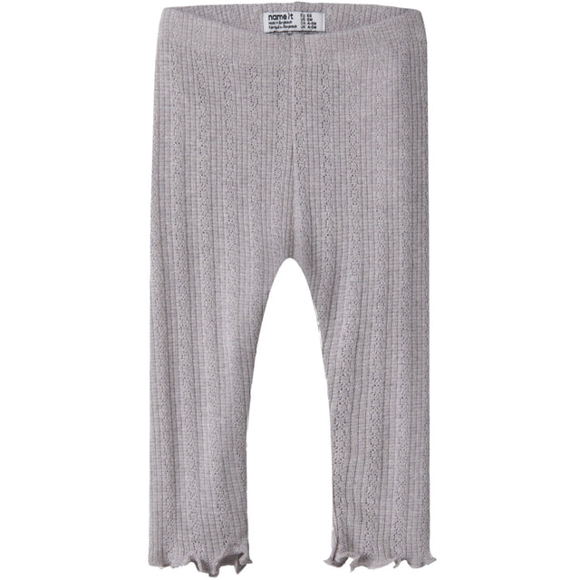 Name It Lilac Marble Melange Nbfblitta Leggings