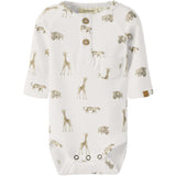 Lil'Atelier Coconut Milk Animals African Nbmgayo Elm Ls Slim Body Lil Noos