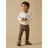 Lil'Atelier Coconut Milk Animals African Nbmgayo Elm Ls Slim Body Lil Noos