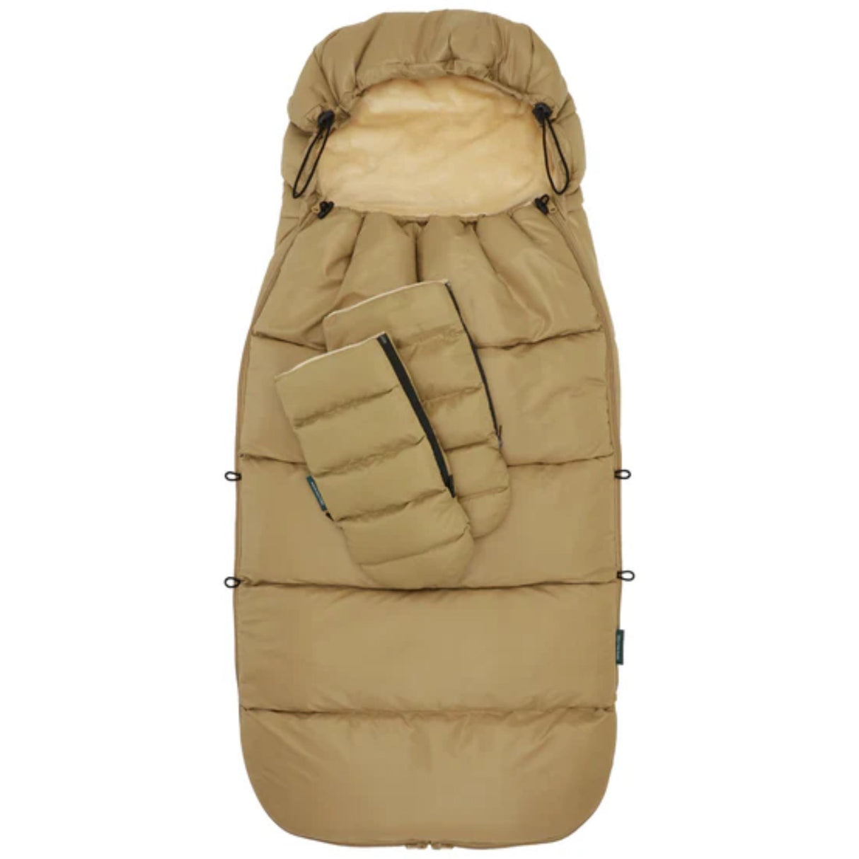 KongWalther Puffer Creme Footmuff / Østerbroposen
