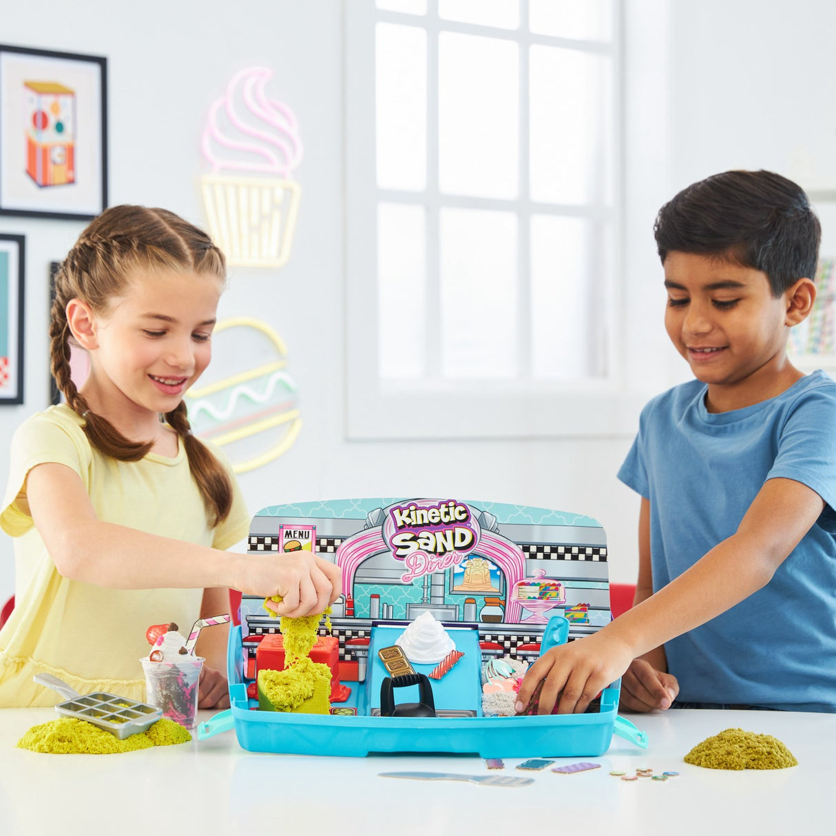 Kinetic Sand Diner Foldbar Sandkasse