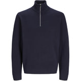 Jack & Jones Junior Night Sky Jprblamilano Stitch Strik Half Zip Jnr