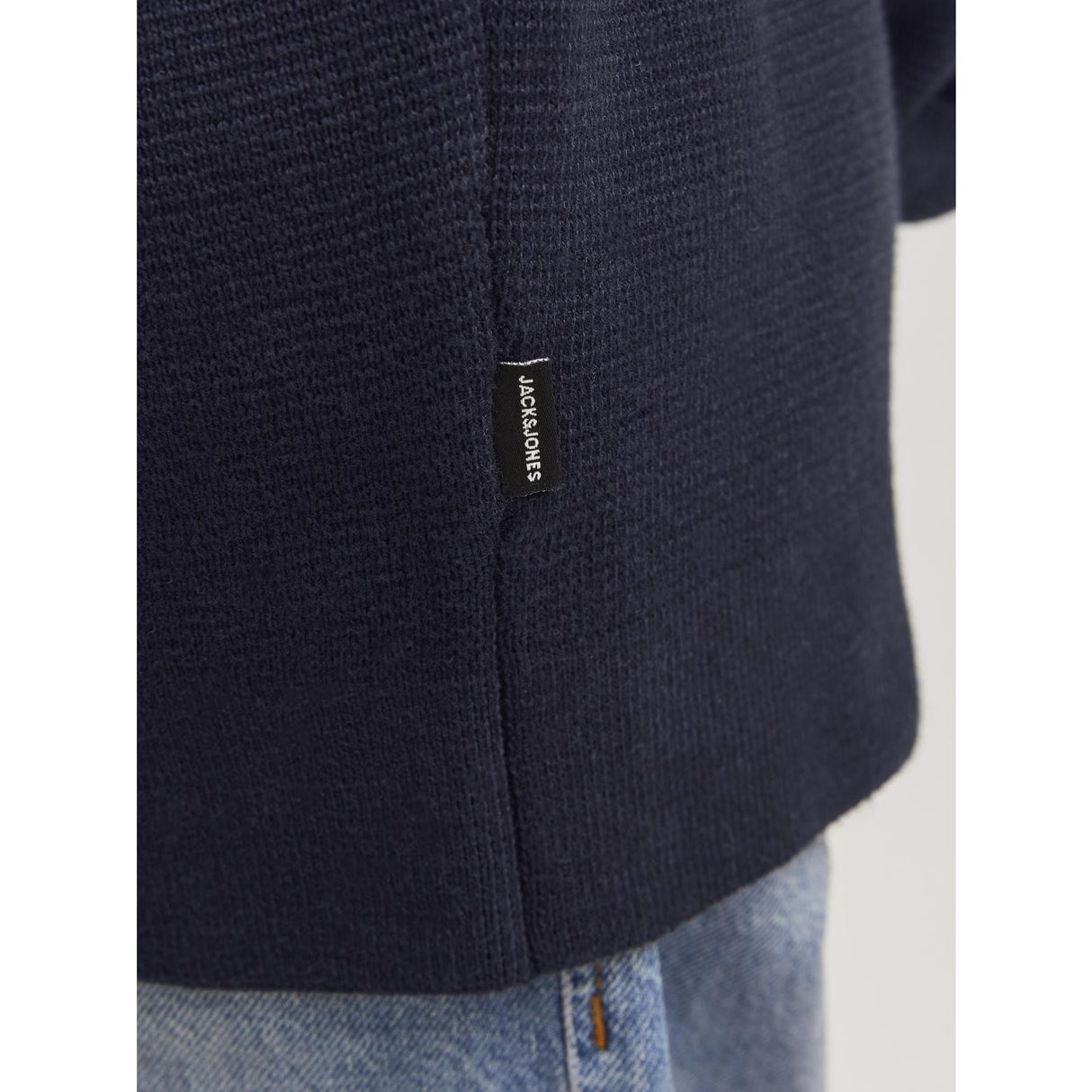 Jack & Jones Junior Night Sky Jprblamilano Stitch Strik Half Zip Jnr