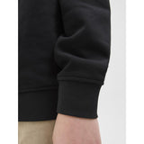 Jack & Jones Junior Black Jjesoho Sweat Crew Neck Sn Jnr