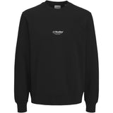 Jack & Jones Junior Black Jjesoho Sweat Crew Neck Sn Jnr