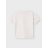 Lil'Atelier Coconut Milk Nmmdolan Ss Loose Top Lil Noos