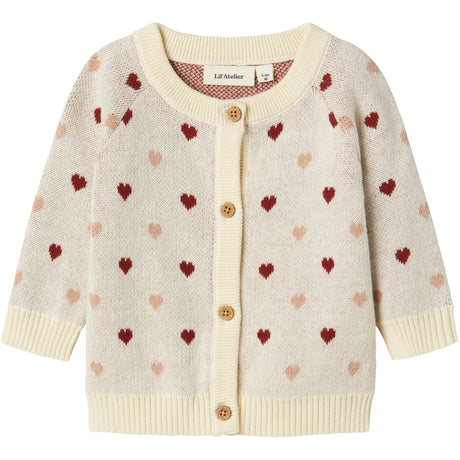 Lil'Atelier Turtledove Red Heart Nbfsaran Ls Strik Card Heart Lil