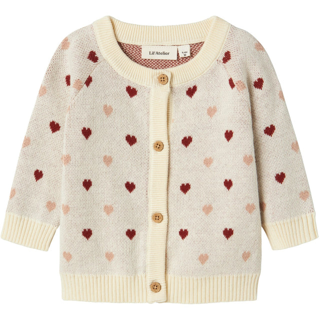 Lil'Atelier Turtledove Red Heart Nbfsaran Ls Strik Card Heart Lil