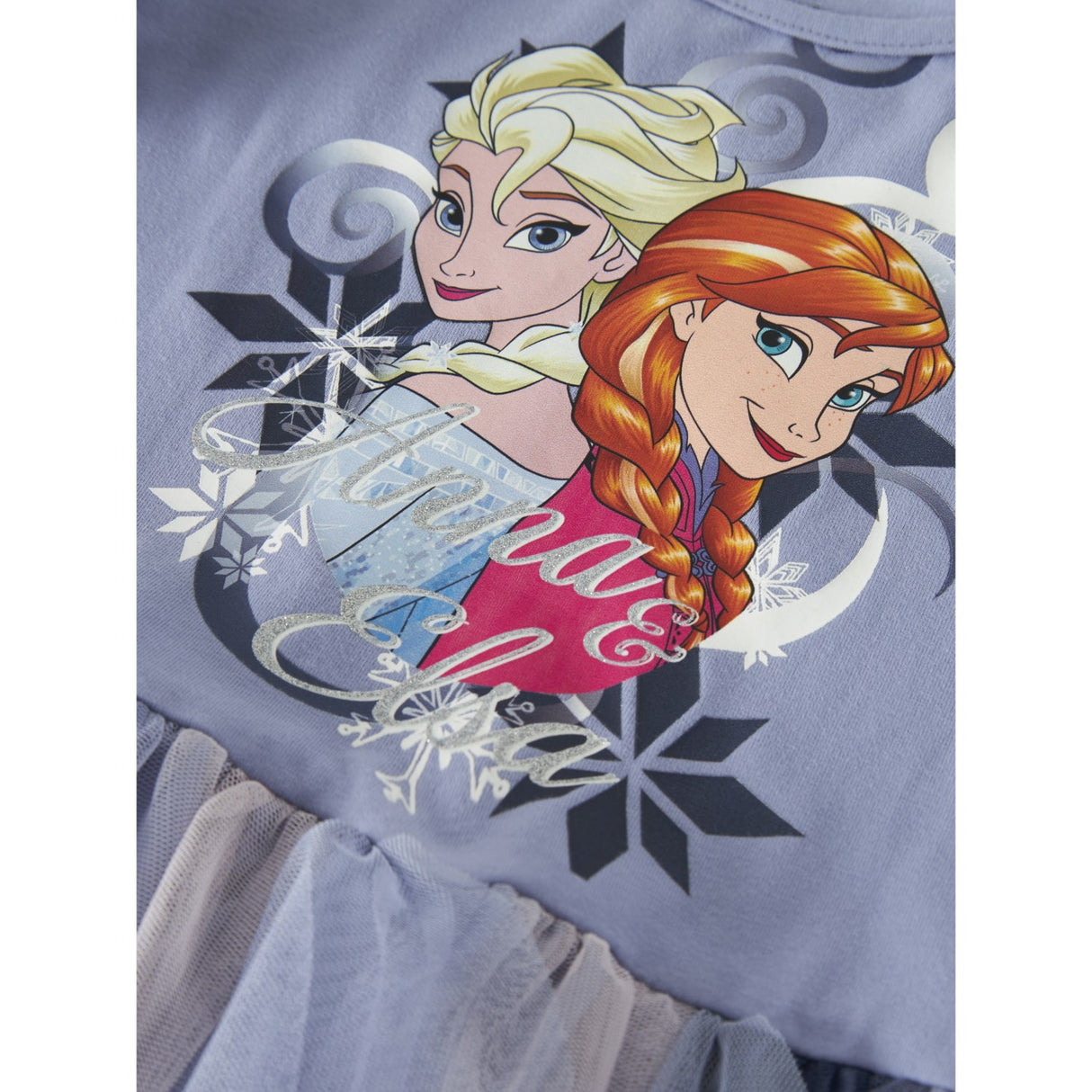 Name It Purple Impression Nmfmom Frozen Ss Tyl Kjole Wdi