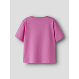 Name It Strawberry Moon Butterfly Embroidery Nmfvictoria Ss Nreg Top