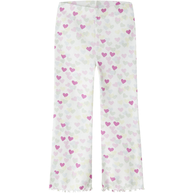 Name It Cloud Dancer Random Hearts Nmfvemia Bukser