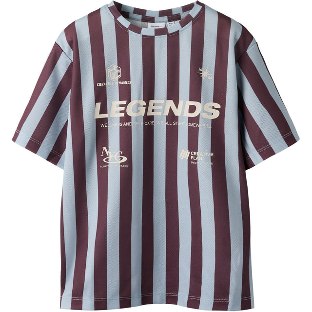 Name It Blue Fog Nkmfidur Ss Nreg Top
