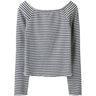 Name It Navy Blazer Bright White Nkfforta Ls Slim Top