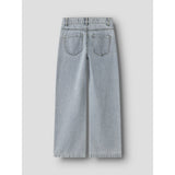Name It Light Blue Denim Nkfrose Wide Heart Studs Jeans 2021-Za D