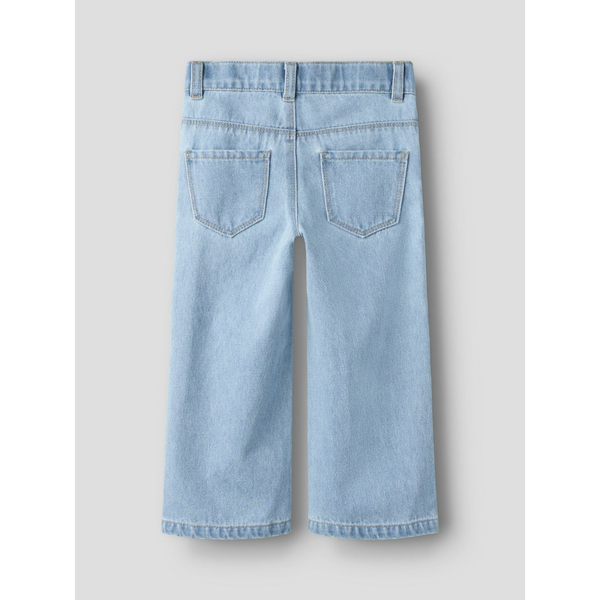 Name It Medium Blue Denim Balloons Nmfrose Wide Emb Jeans 4999-Za