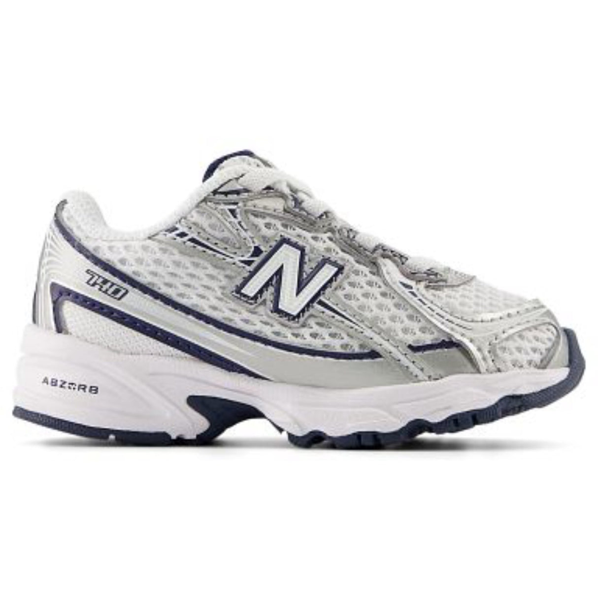 New Balance Nb Navy New Balance 740 Kids Bungee Lace