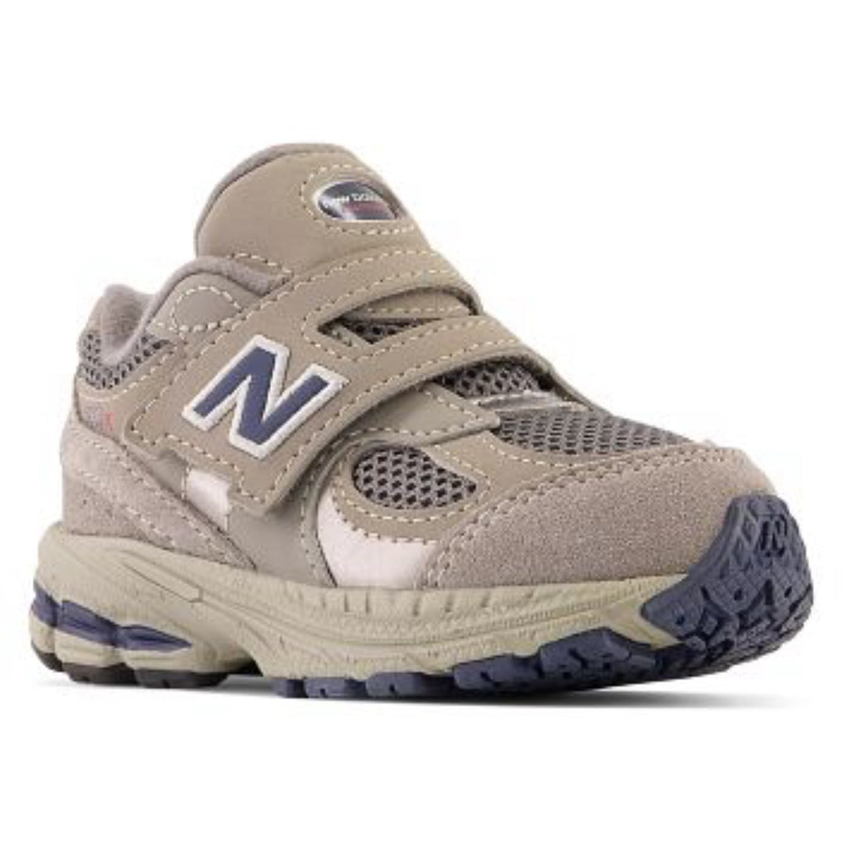 New Balance Grey New Balance 2002 Kids Hook & Loop