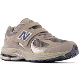 New Balance Grey New Balance 2002 Kids Hook & Loop