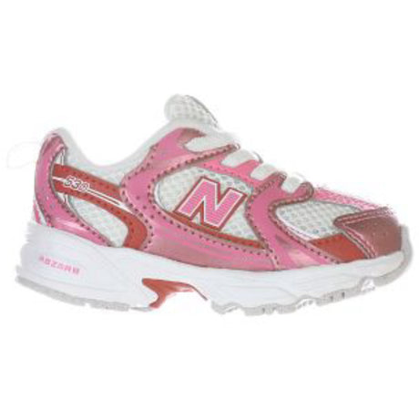 New Balance Sneakers Pink Satin 530 Kids Bungee Lace