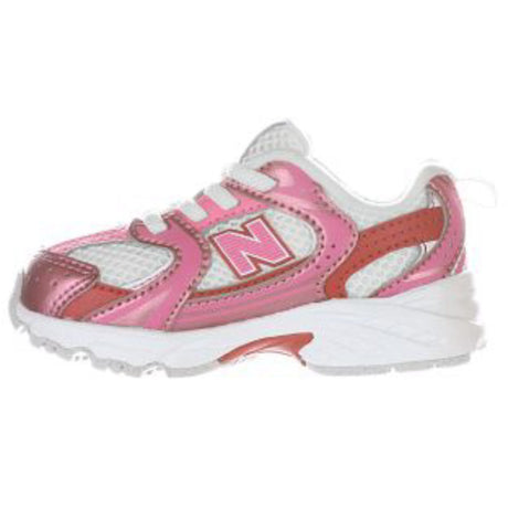 New Balance Sneakers Pink Satin 530 Kids Bungee Lace