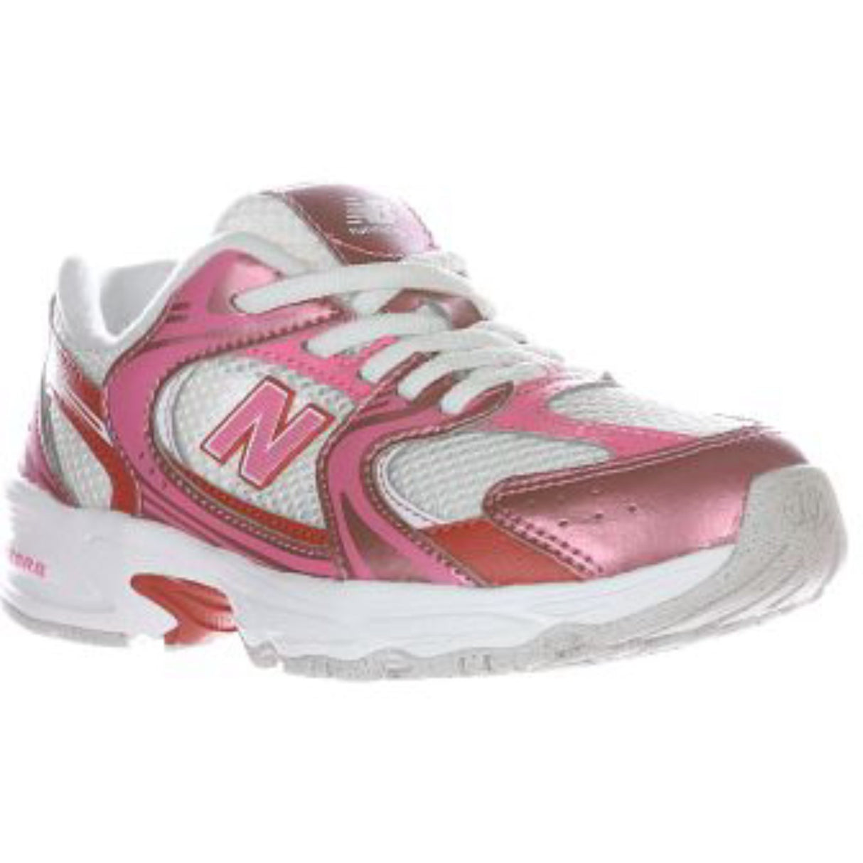New Balance Sneakers Pink Satin 530 Kids Bungee Lace
