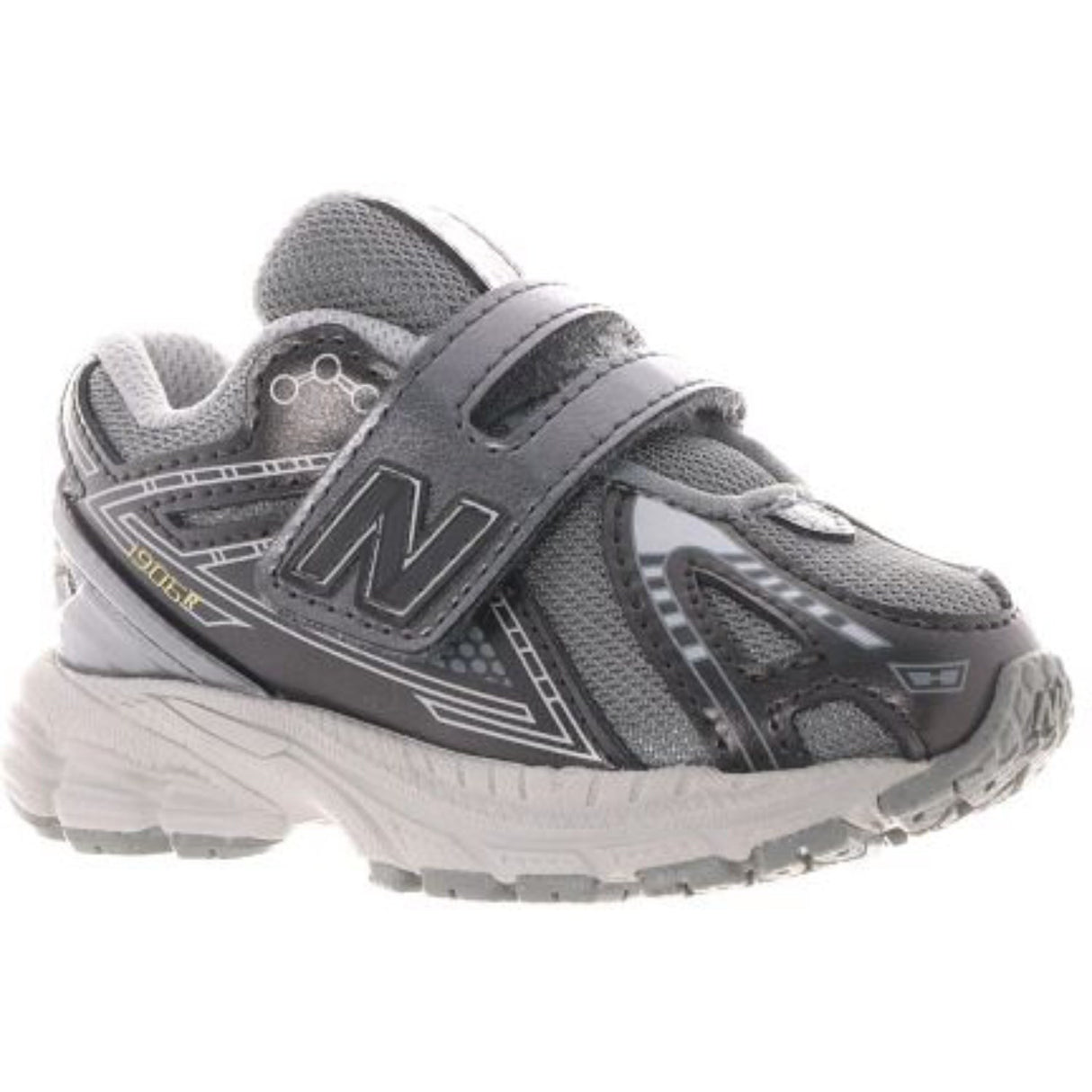 New Balance Sneakers Dark Silver Metallic 1906 Kids Hook & Loop