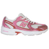 New Balance Sneakers Pink Satin 530 Kids Bungee Lace