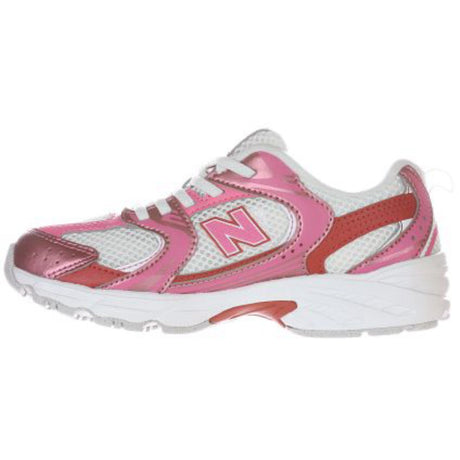 New Balance Sneakers Pink Satin 530 Kids Bungee Lace