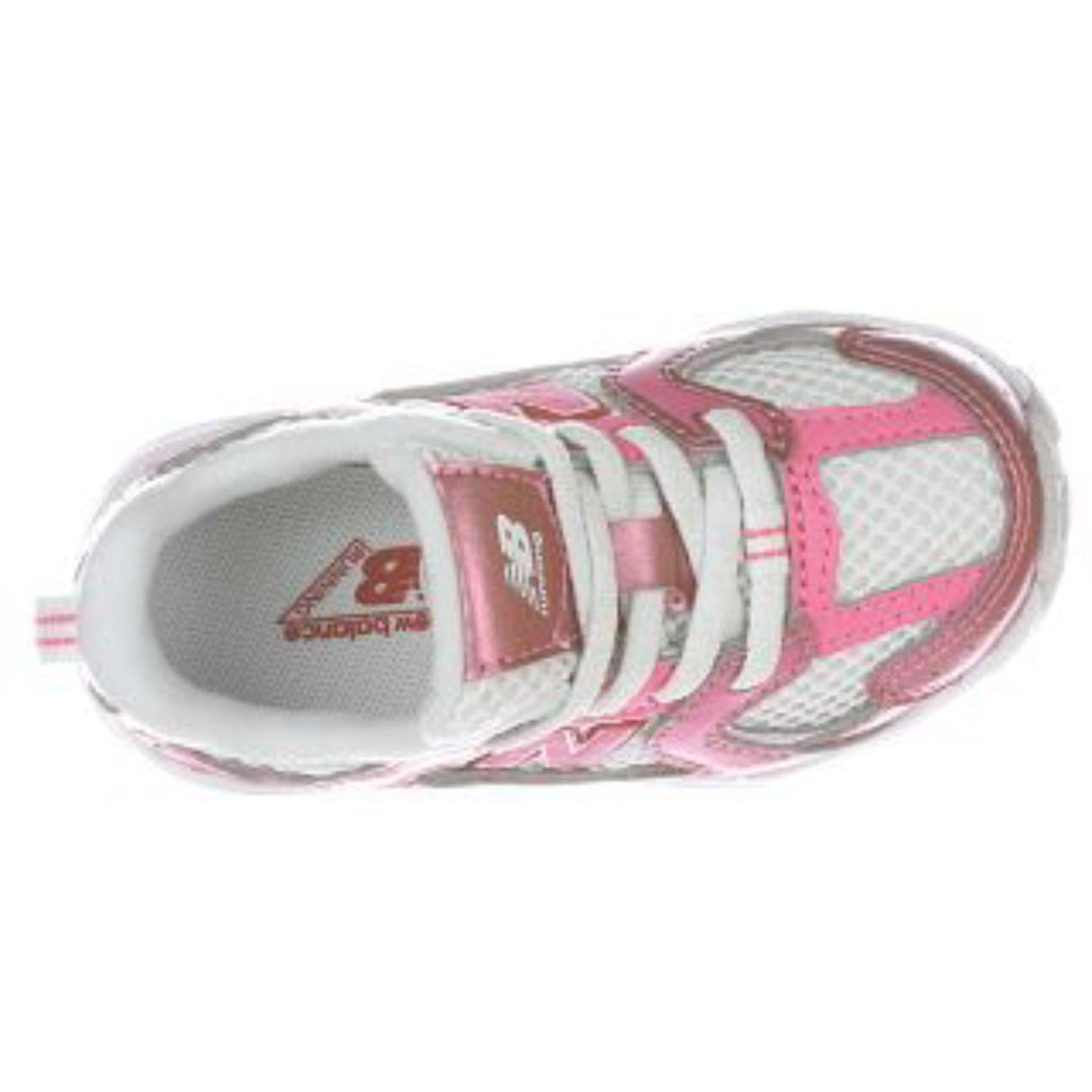 New Balance Sneakers Pink Satin 530 Kids Bungee Lace