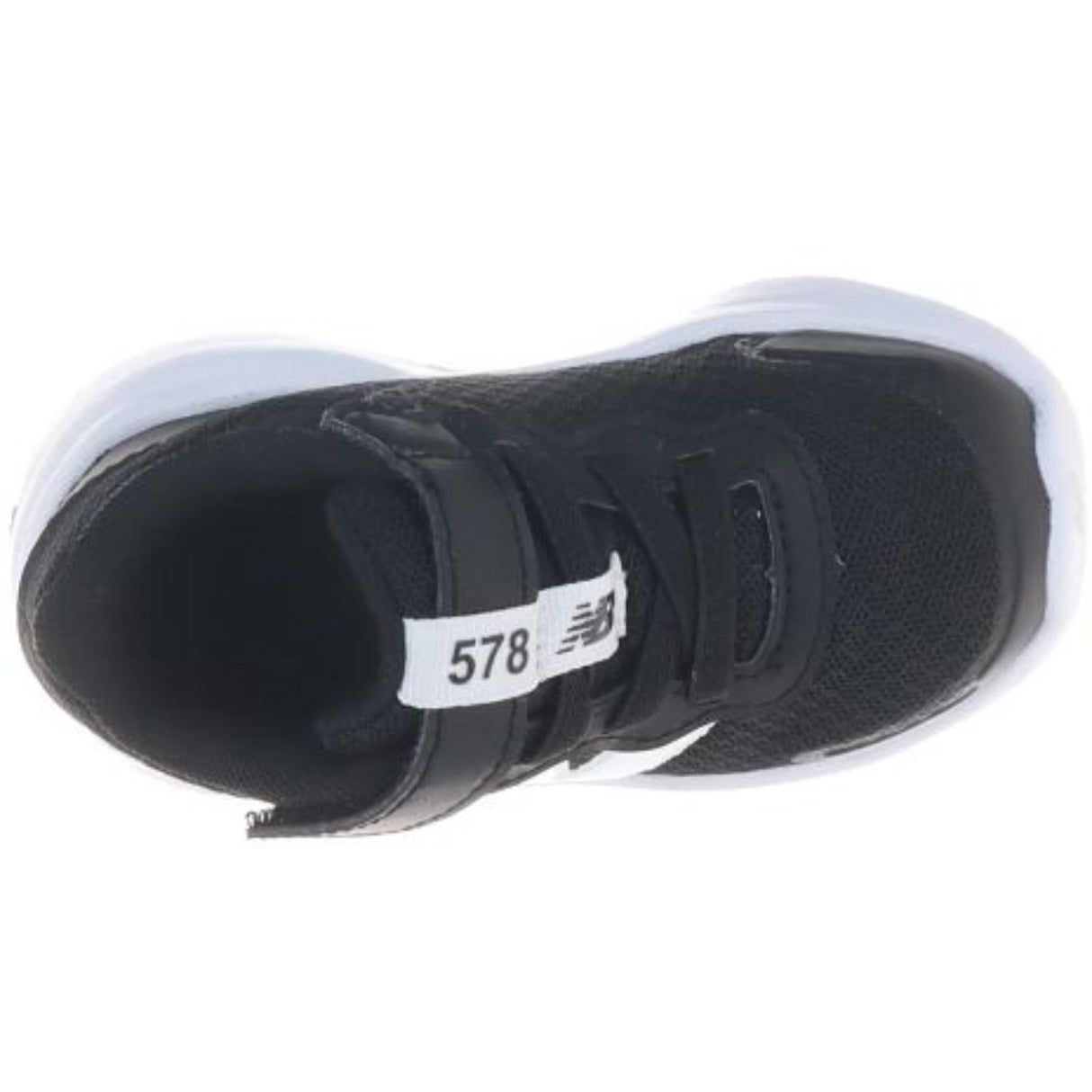 New Balance Sneakers Black FreshFoam 578 Kids Bungee Lace Med Top Strop