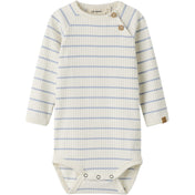 Lil'Atelier Coconut Milk Zen Blue Nbmkail Ls Slim Body Lil Noos
