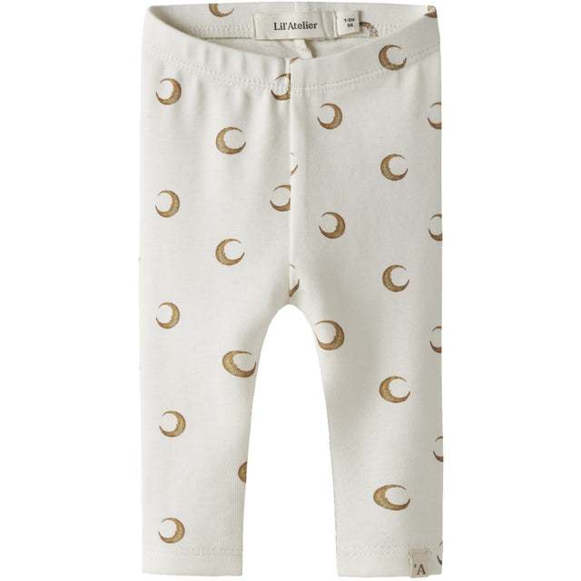Lil'Atelier Coconut Milk Moon Nbnlayo Kim Slim Leggings Lil Noos