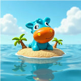 PlayGro 7 Badevenner I Taske - Forseglet