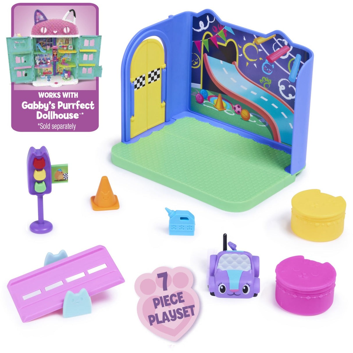 Gabby's Dollhouse Carlita Purr-ific Play Room