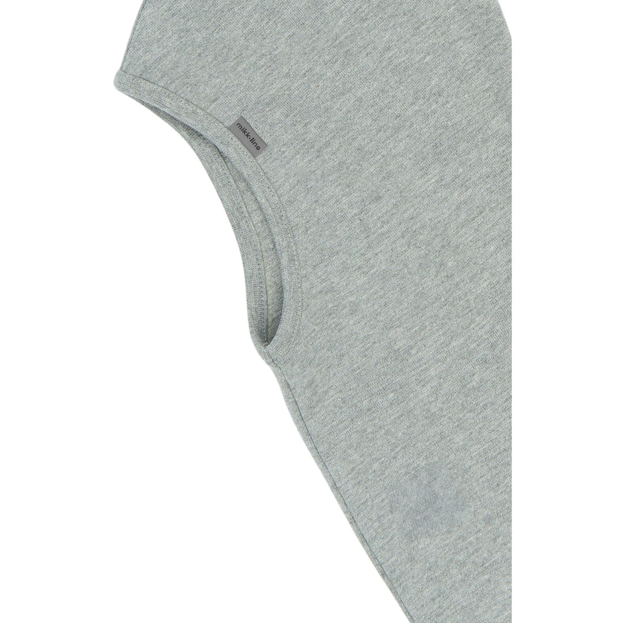 Mikk-Line Light Grey Melange Bomuld Elefanthue