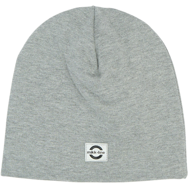 Mikk-Line Light Grey Melange Bomuld Hue - Solid