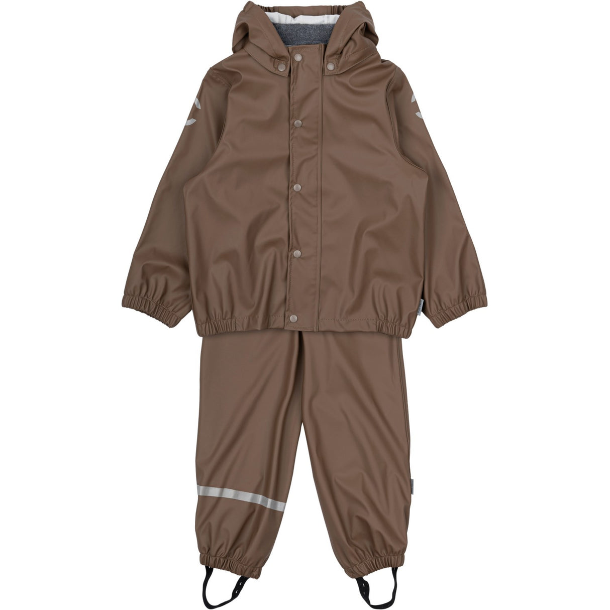 Mikk-Line Chocolate Chip Pu Rain Sæt M/ Susp.