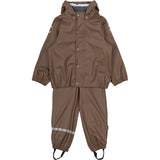 Mikk-Line Chocolate Chip Pu Rain Sæt M/ Susp.