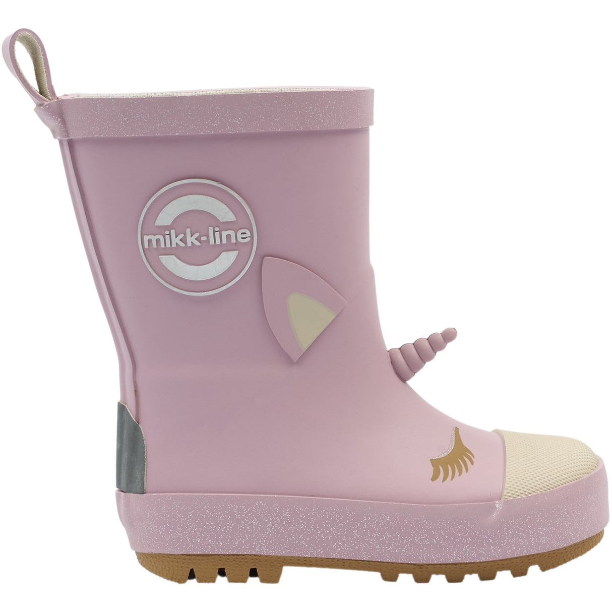 Mikk-Line Mauve Shadows Gummistøvler 3D Unicorn