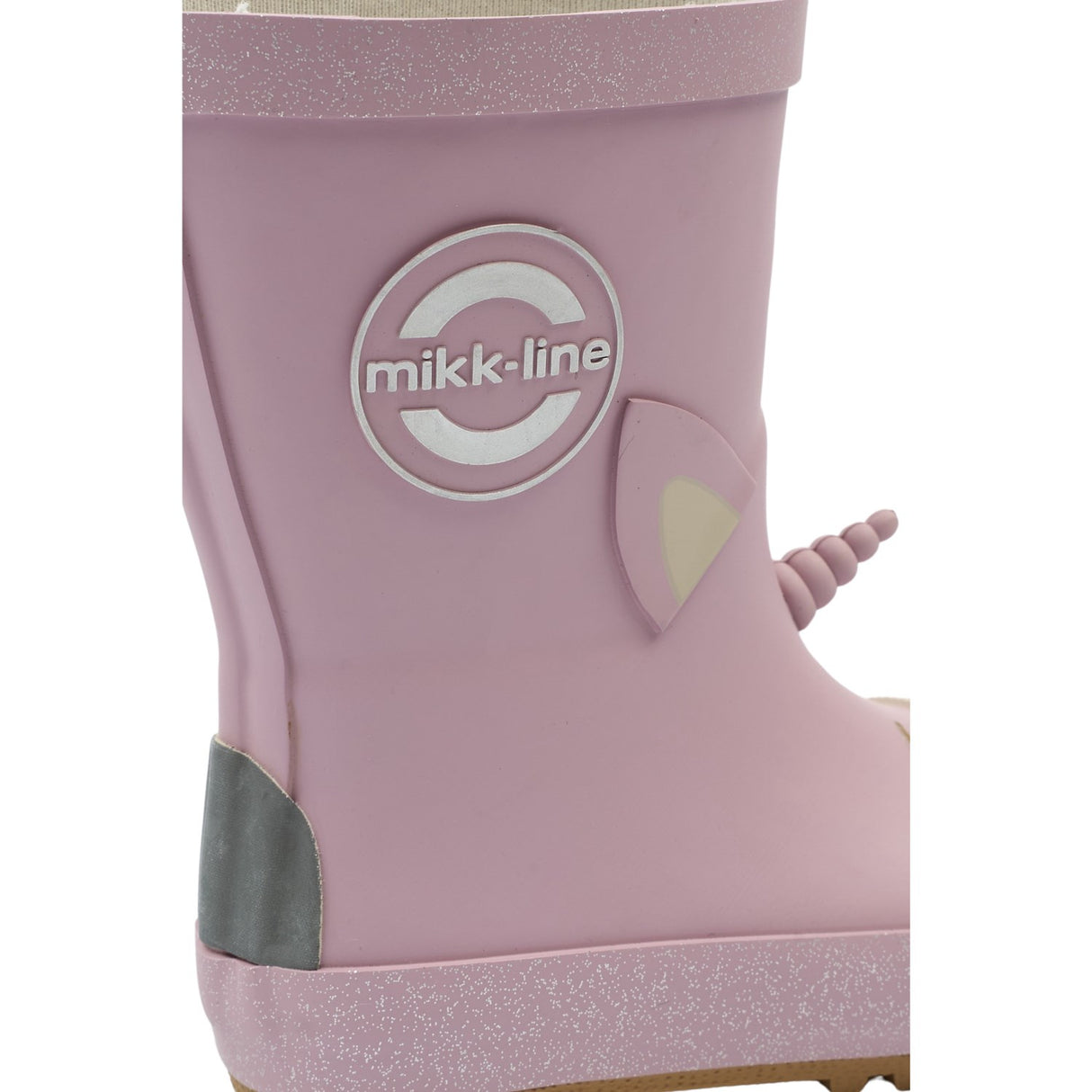 Mikk-Line Mauve Shadows Gummistøvler 3D Unicorn