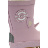 Mikk-Line Mauve Shadows Gummistøvler 3D Unicorn