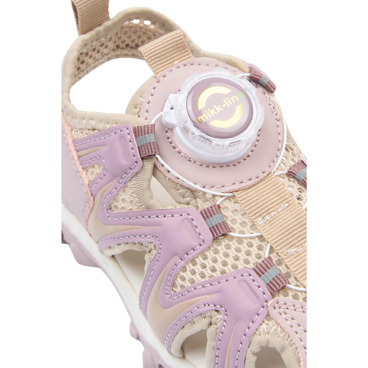 Mikk-Line Mauve Shadows Sandal Med Mesh