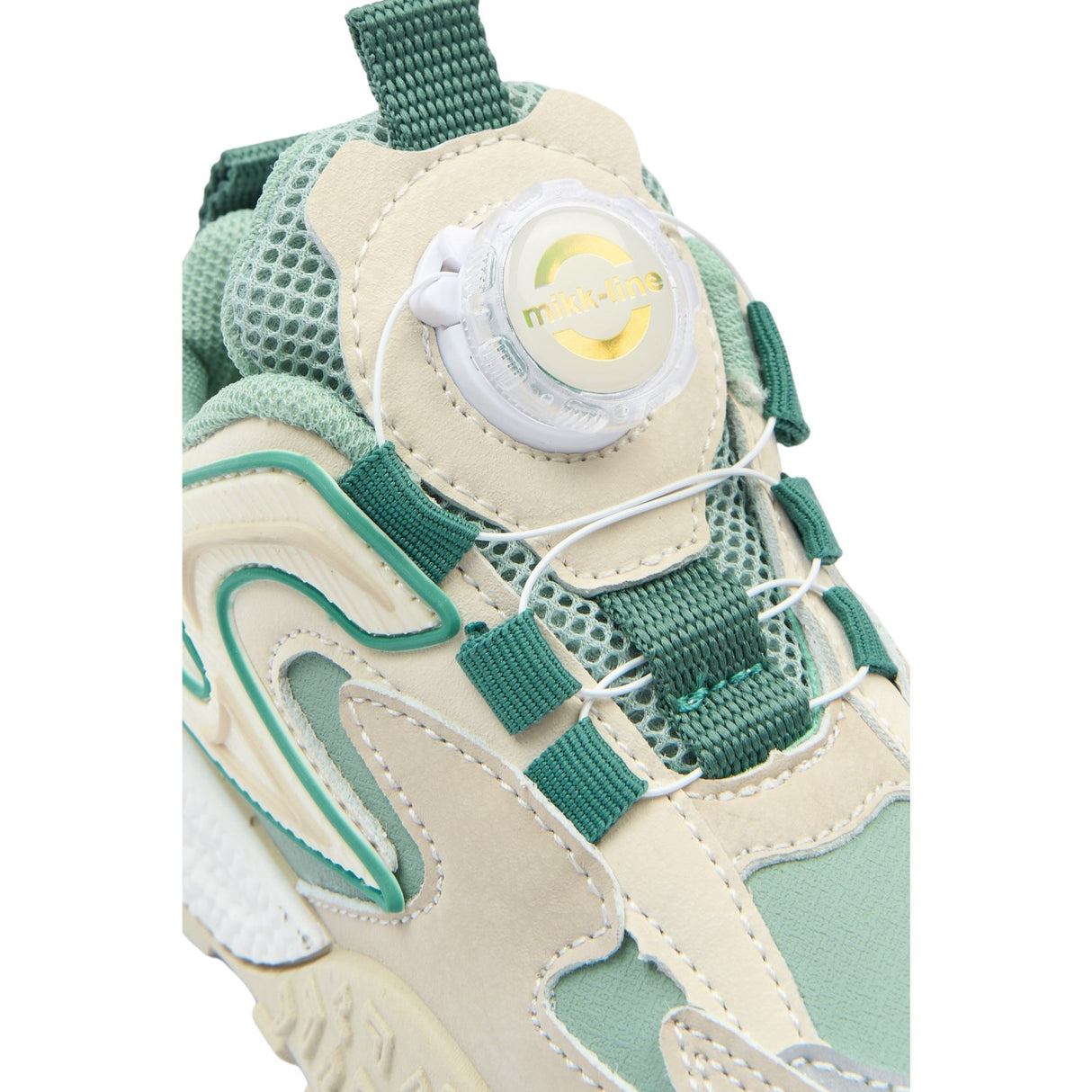 Mikk-Line Green Milieu Sneakers Med Spin
