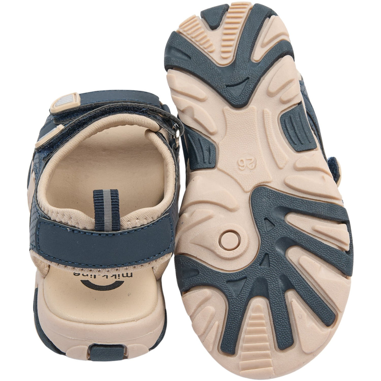 Mikk-Line Blue Nights Sandal Med Velcro