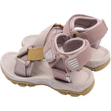 Mikk-Line Twilight Mauve Sandal Trekking Med Velcro