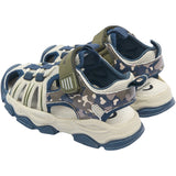Mikk-Line Blue Nights Sandal Mesh Med Velcro