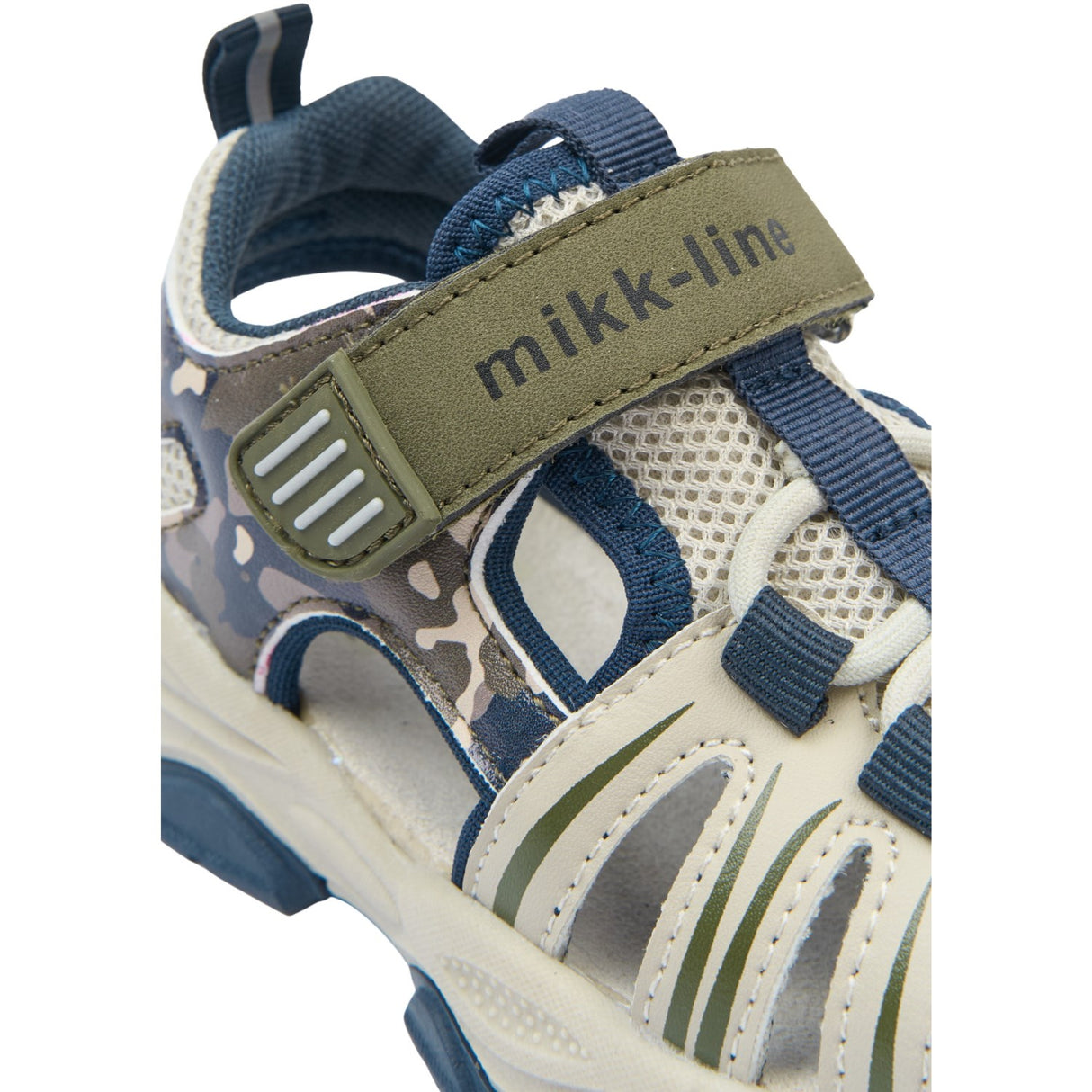 Mikk-Line Blue Nights Sandal Mesh Med Velcro